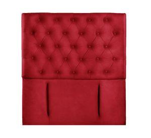 Respaldo 1 plaza Florencia cuero rojo Latam Home
