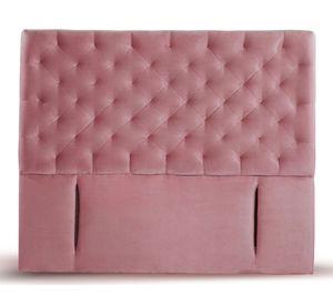 Respaldo King Brescia tela rosa Latam Home