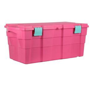 Baúl 100 litros rosado Wenco