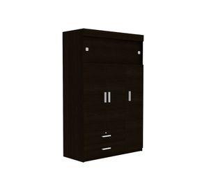Clóset 5 puertas 2 cajones Z-120 wengue TuHome