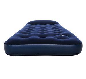 Colchón inflable single 185x76x28 cm inflador de pie