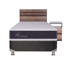 Box spring 1.5 plazas Ortopedic B5 + set Ares Cic