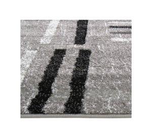 Alfombra frise carved 150x200 cm Florida D5 rojo Idetex