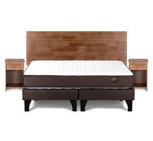 Cama europea 2 plazas Ergo T + set Tabor café Rosen