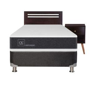 Box spring 1.5 plazas Ortopedic B5 + set New Múnich Cic