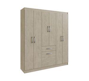 Clóset 6 puertas 1 cajón zapatera arena Altavision