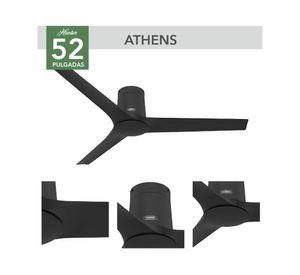 Ventilador de techo Athens 52'' 70 W 8.2 kg