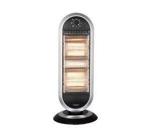 Estufa halógena CRB1300 1100W negro/gris