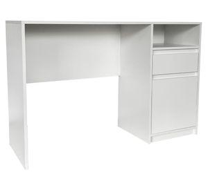 Escritorio Apollo blanco 1 cajón 1 puerta