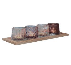 Portavelas Con base D1 14x37x7.5 cm