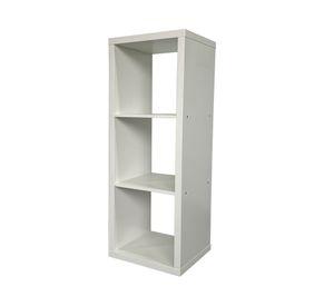 Estante organizador Liam 3 espacios blanco