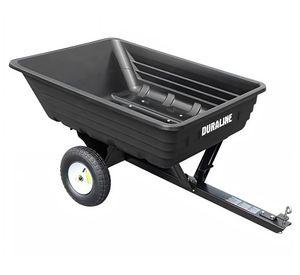 Carro tractor plástico 150 kg 64x84x150 cm