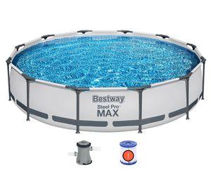 Piscina estructural 366 cm 6473 L Steel pro max