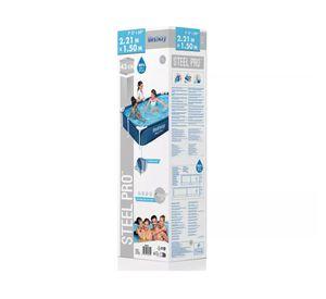 Piscina estructural 43x150x221 cm 1200 L azul