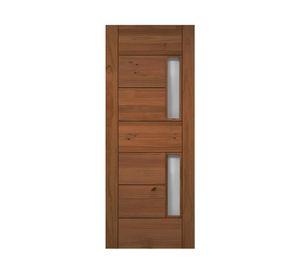 Puerta Empoli pintada 2 vidrios 90x200 cm