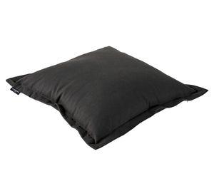 Cojín Loneta Tornado algodón Negro 45x45 cm