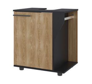 Mueble lavamanos Phillips wengue/fresno 62.1x56x41.3 cm