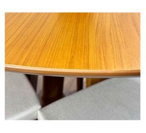 Comedor 4 sillas Ravello café/beige
