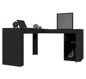 Tocador Star negro 1 puerta