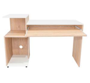 Escritorio Atlanter rovere/blanco 81.5x120x46 cm
