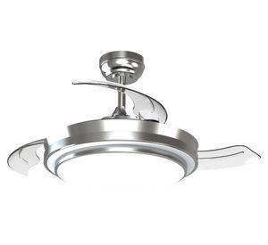 Ventilador de techo retráctil VFL-420S 66 W plata