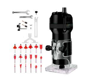 Kit fresadora Router Tupi 6-6.35 mm - 220V 550W