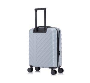 Maleta rígida 8 ruedas D1 gris 12 kg