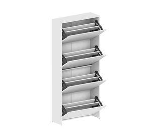 Zapateros 4 puertas Americana blanco