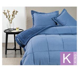 Plumón azul King