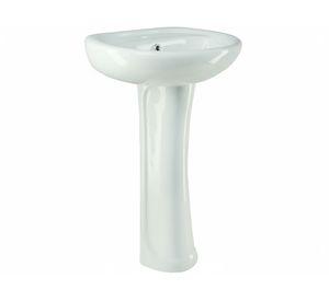 Lavamanos pedestal Angus blanco
