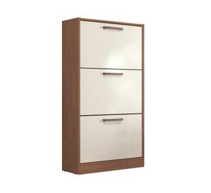 Zapateros 3 puertas Plus arena 126.5x67.525 cm