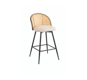 Silla de Bar Giratoria de Ratan Marsella