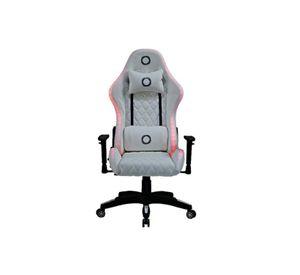 Silla Gamer Nibio Pro RGB con Control Remoto Apoyabrazos 2D Reclinable Blanca