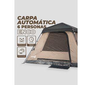 Carpa Enco Camping Automática Instant 6 personas Impermeable