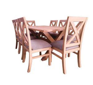Comedor 8 Sillas Cruz Gris