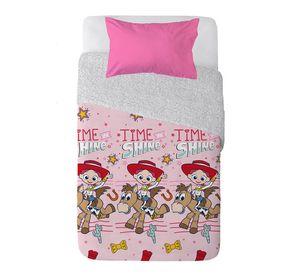 Plumón Microfibra Sherpa Single Toy Story Cow Girl