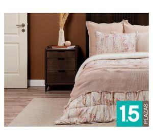 Plumón Sherpa beige 1.5 plazas