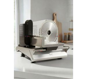 Rebanadora Cortadora Fiambre Carne Eléctrica RAF Plateada