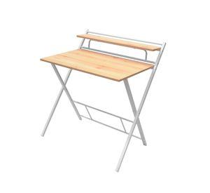 Escritorio Plegable Relan Tripoli Blanco Compacto