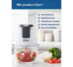 Mini picadora Oster® 3 tazas con bowl de vidrio FPSTFP3340