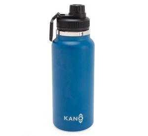 Botella Insulada Azul 1 litro / Botella Agua Kano