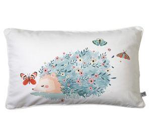 Cojín 50x30 cm Erizo blanco