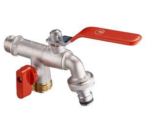 Llave de jardín 1/2'' Doble salida Connor.