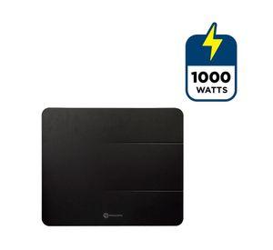 Radiador calefactor eléctrico Ónix antracita 1000 W