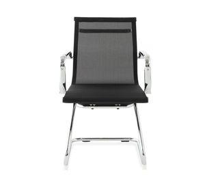 Silla visita malla Carson Media negro