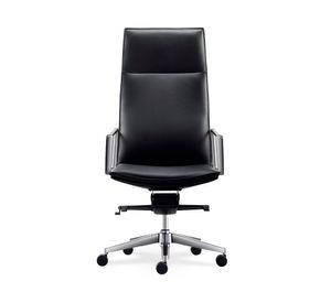 Silla oficina Alek Alta negro Form Office