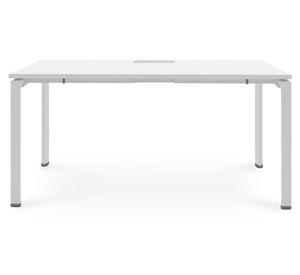Escritorio pasacables Neo blanco