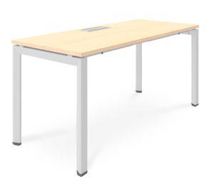 Escritorio pasacables Neo natura/blanco