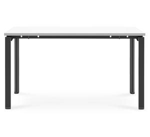 Escritorio MDF Neo mate blanco/negro