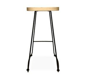 Taburete alto madera City natural